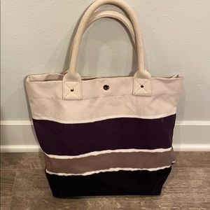 J. Crew Canvas Beach Tote